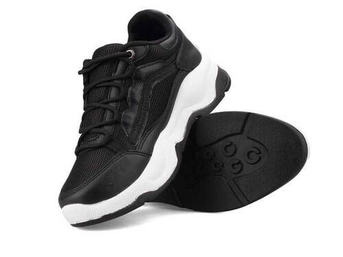 Fleet 142 Women's Sneakers Anrk - Black White - 3