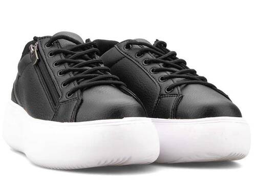 Fleet 183 Women's Sneakers Skin - Black White - 2