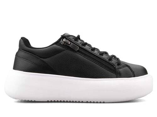 Fleet 183 Women's Sneakers Skin - Black White - 1