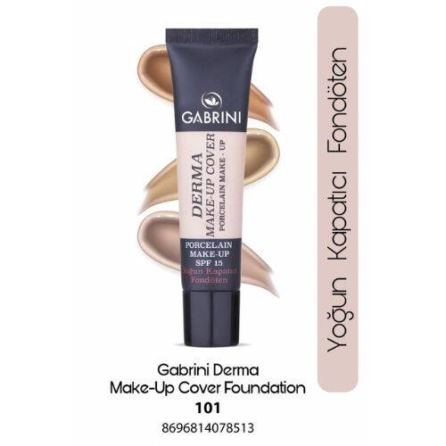 GABRINI DERMA MAKE-UP COVER FOUNDATION 101 - 1