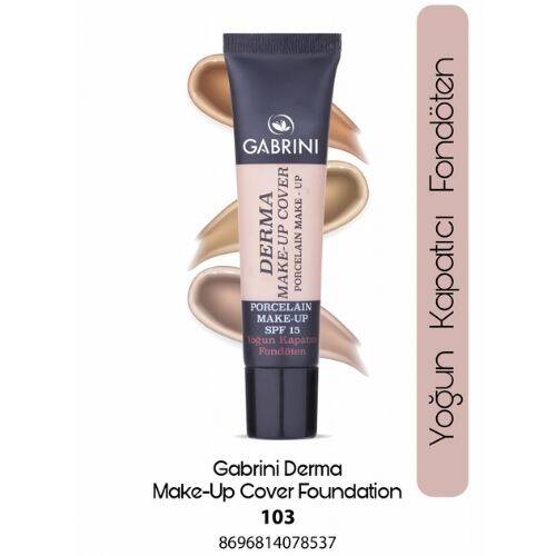 GABRINI DERMA MAKE-UP COVER FOUNDATION 103 - 1