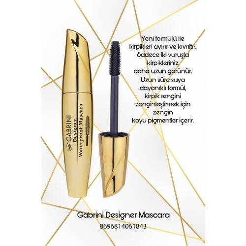 GABRINI Designer Waterproof Mascara - 1