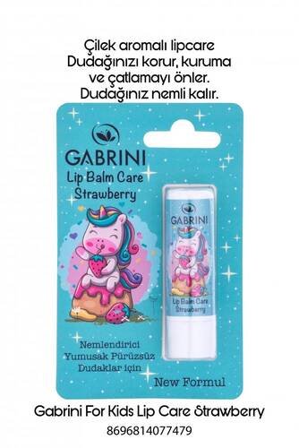 Gabrini For Kids Lipcare Strawberry - 1