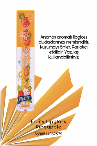 Gabrini Fruity Lipgloss Pineapple - 1