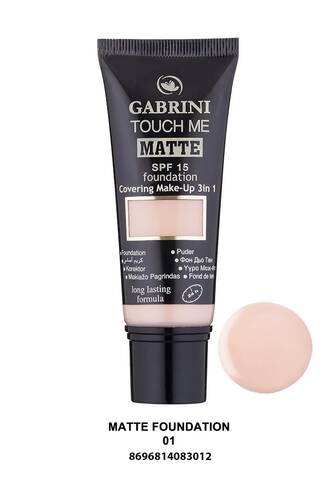 GABRINI MATTE FOUNDATION 01 - 1