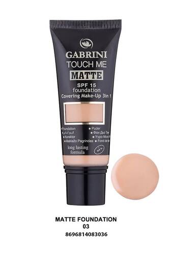 GABRINI MATTE FOUNDATION 03 - 1