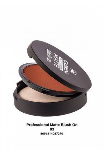 GABRINI Professional Matte Blush On 03 - 1