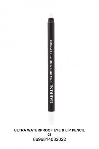 GABRINI Ultra Waterproof Lip & Eye Pencil 02 - 1