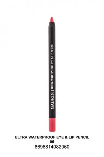 GABRINI Ultra Waterproof Lip & Eye Pencil 06 - 1