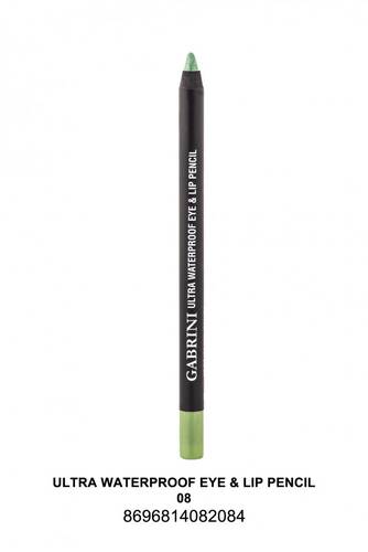 GABRINI Ultra Waterproof Lip & Eye Pencil 08 - 1