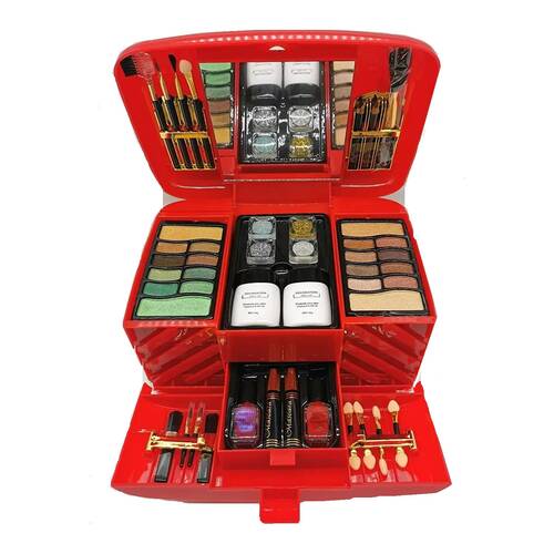 Halvey Professional Bridal Dowry Set - Makeup Set Large Size 77 Pieces with Storage Box - 2