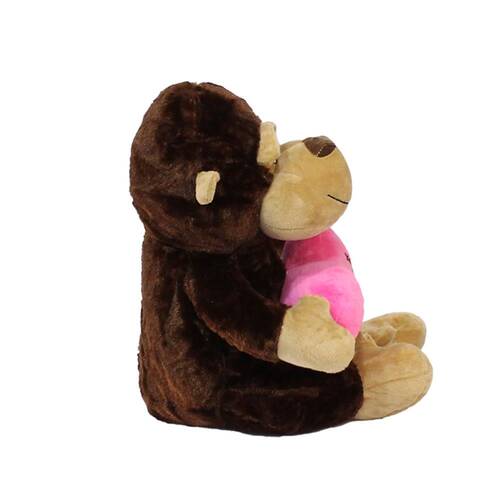 Heart Monkey Plush Toy 30 cm - 3