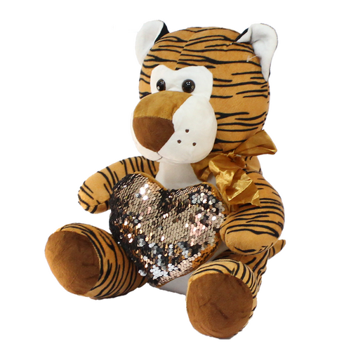 Heart Tiger Plush Toy 35 cm - 1