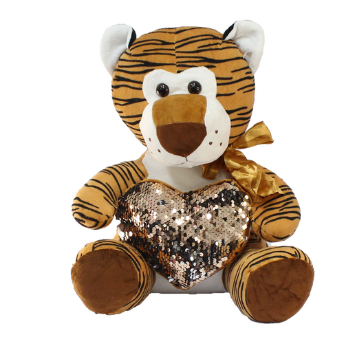 Heart Tiger Plush Toy 35 cm - 2