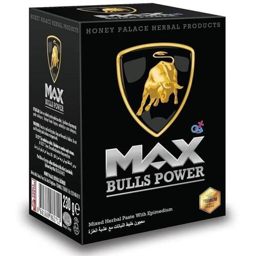 HONEY PALACEMax Bulls Power 240 gr Propolis Ginseng Honey Molasses Power Strength Atom Performance Paste Herbal - 1