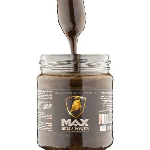 HONEY PALACEMax Bulls Power 240 gr Propolis Ginseng Honey Molasses Power Strength Atom Performance Paste Herbal - 2