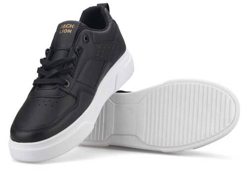 Jack Leon X-30 Men's Sneakers Leather - Black/White - 3