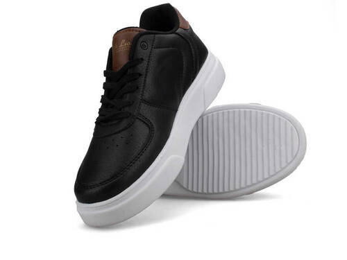 Jack Lyon X-25 Men's Sneakers Leather - Black/Tan/White - 3