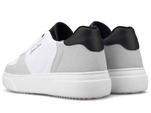 Jack Lyon X-25 Men's Sneakers Leather - White/Black - 3