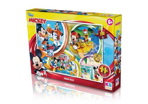 Ks Games 200 Piece Mickey Mouse Puzzle - 1