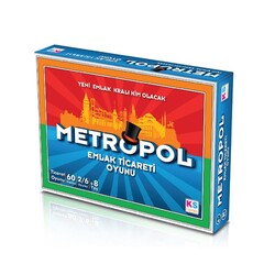 Ks Games Metropol Real Estate Trading Game - 1