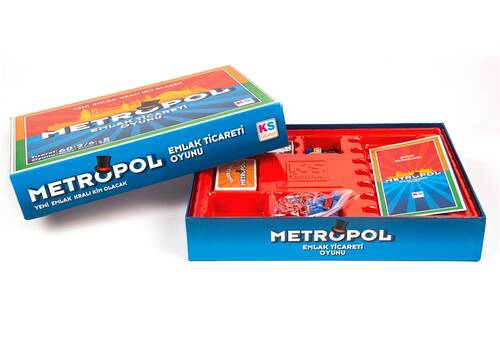 Ks Games Metropol Real Estate Trading Game - 3