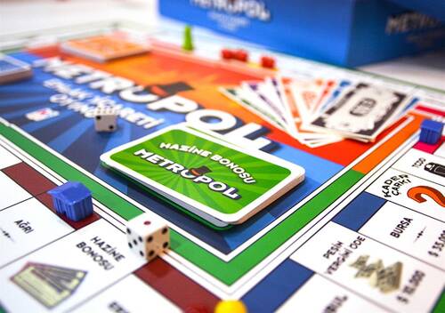 Ks Games Metropol Real Estate Trading Game - 4