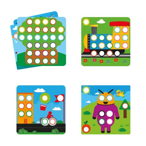 Kumtoys Discover Color Attention and Comprehension Game - 2