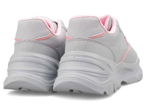 Lamborghini 7285 Women's Sneakers Leather - 6 Stone/Pink/T Stone - 4