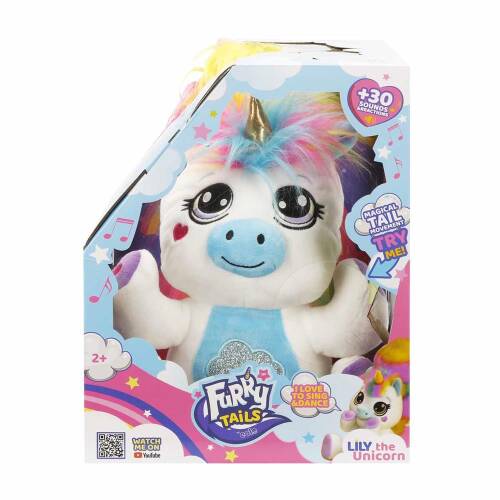 Lily Sesli ve Işıklı Unicorn Peluş - 3