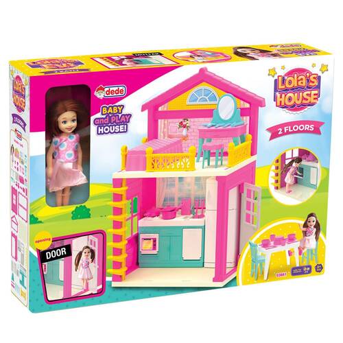 Lola's 2-Story House Activity Play Set - 2