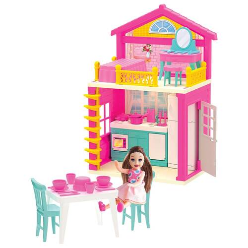 Lola's 2-Story House Activity Play Set - 3