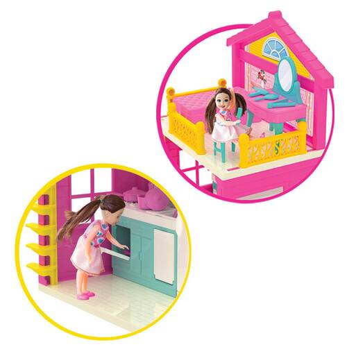 Lola's 2-Story House Activity Play Set - 5