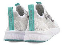 Lupoon 507 Men's Sneakers Knitwear - Ice Green/Aqua - 4