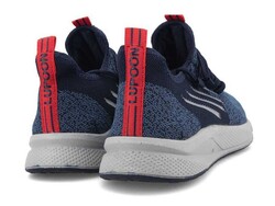 Lupoon 507 Men's Sneakers Knitwear - Navy/Red - 4