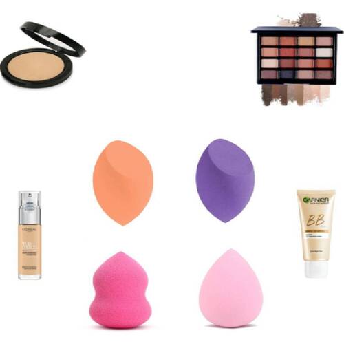 Makeup Time Makeup Sponge Set of 4 - 3