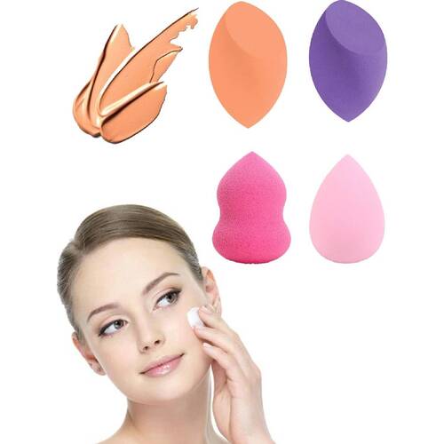 Makeup Time Makeup Sponge Set of 4 - 4