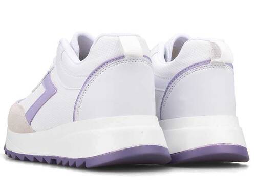 Marco Luber 1603 Women's Sneakers Skin - White/Purple - 3