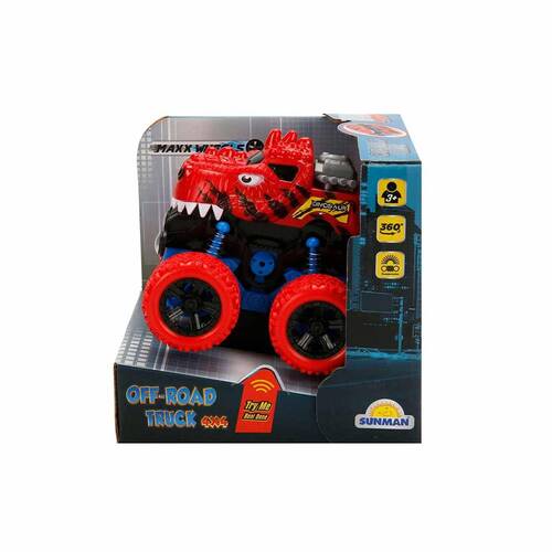 Maxx Wheels Speed Dinosaur Off Road Vehicle 10 cm - 4