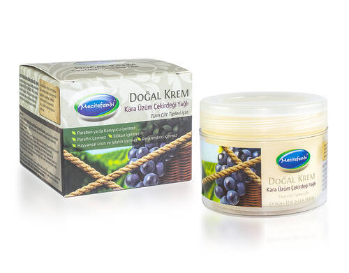 MECITEFENDI NATURAL CREAM 100 ML - BLACK GRAPE SEEDS - 1