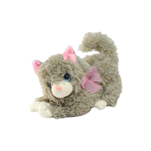 Meowing Sound Cat Plush Toy 25 cm 1 piece - 1