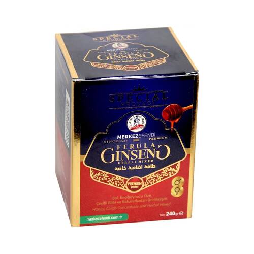 Merkez Efendi Mesir Paste 43 gr Ginseng and 5 Disposable Ginseng Mesir Pastes - 5