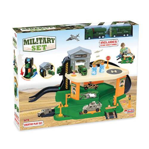 Military Garage Play Set - 2