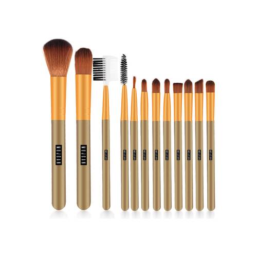 Mujgan 12-Piece Makeup Brush Set with Metal Box - 2