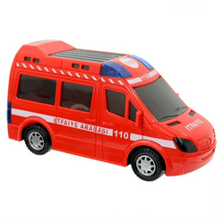 Multi-Turn and Spin Toy Fire Engine with Battery Operated Box - 3