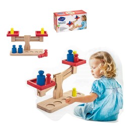 Natural Wooden Toy Scale - 1