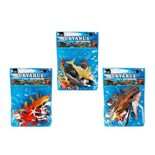 Ocean Animals Animal Play Set with Bags - 1