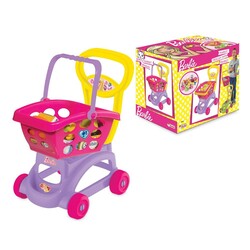 Original Licensed Toy Barbie Market Cart with Basket - 1