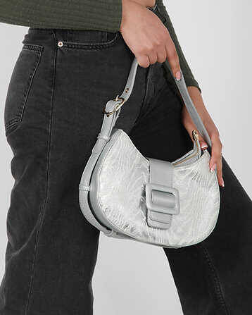 Patent Leather Handbag - 1