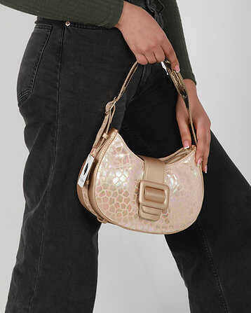 Patent Leather Handbag - 1